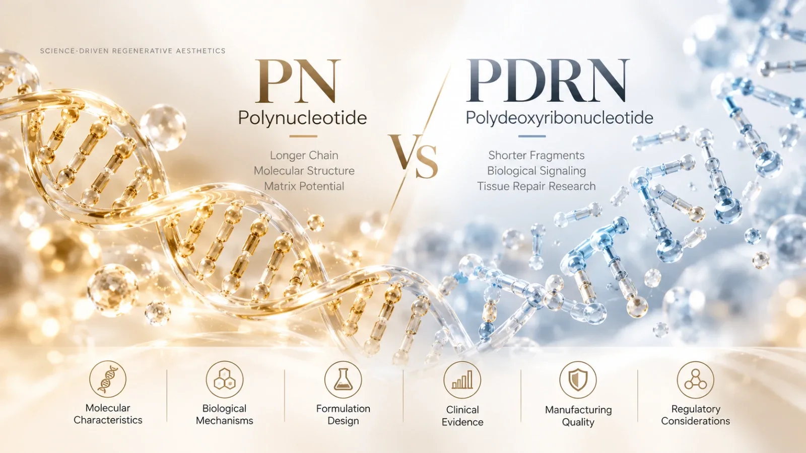PN vs. PDRN: Understanding the Science Behind DNA-Derived Biomaterials
