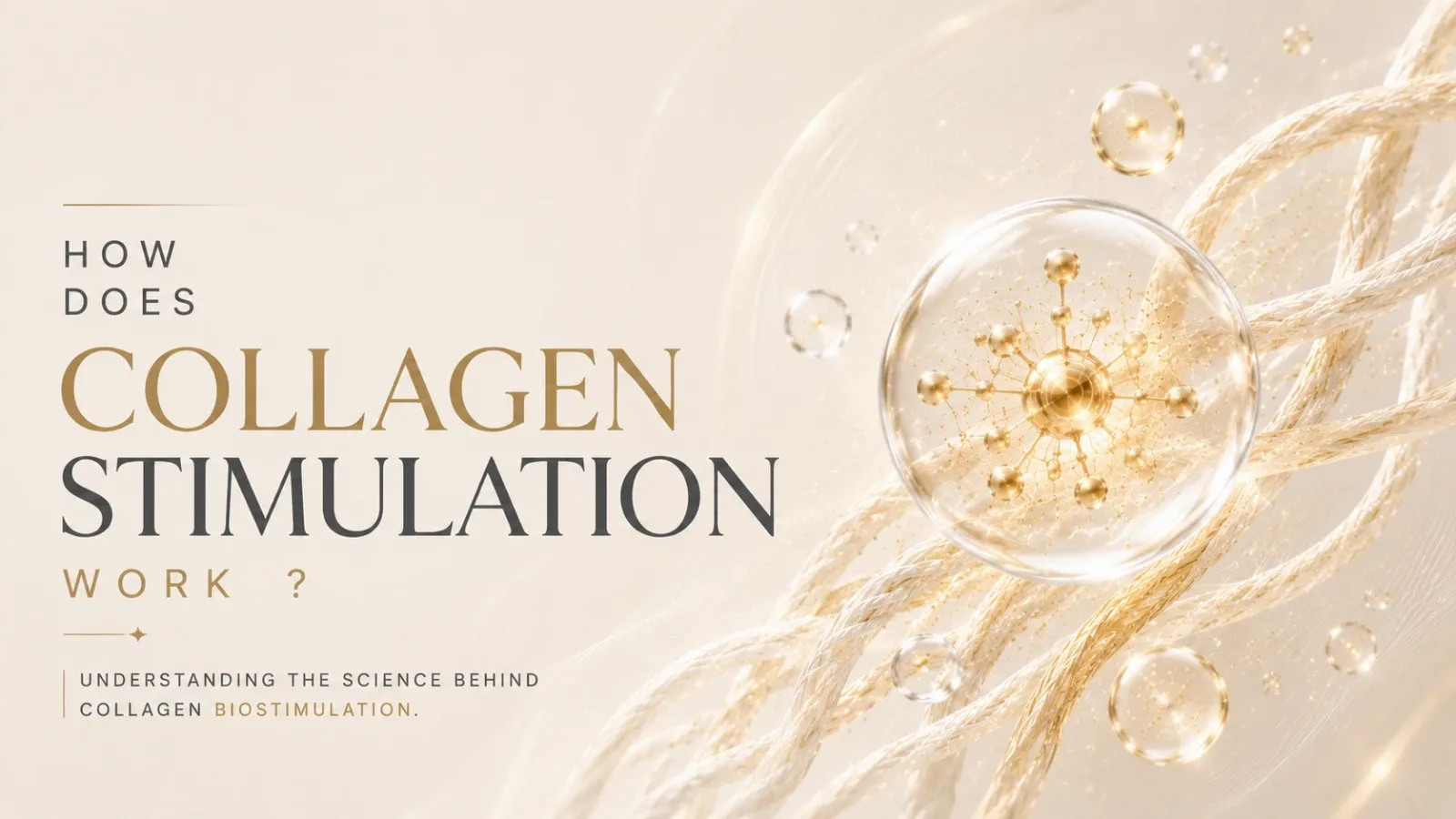 Collagen stimulation is not the same as filling. In regenerative aesthetics, the key question is no longer only: “What does the material provide?” It is also: “How does the tissue respond?” Biostimulatory materials can interact with tissue, support fibroblast activity, and contribute to gradual collagen formation and extracellular matrix remodeling over time. This is why collagen biostimulators follow a very different biological logic from conventional fillers.