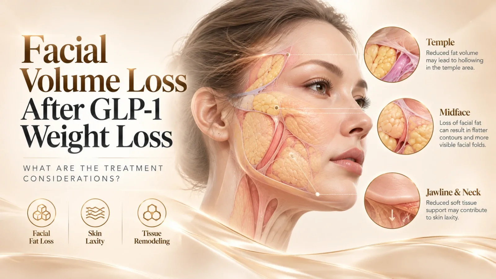 Facial Volume Loss After GLP-1 Weight Loss: What Are the Treatment Considerations?